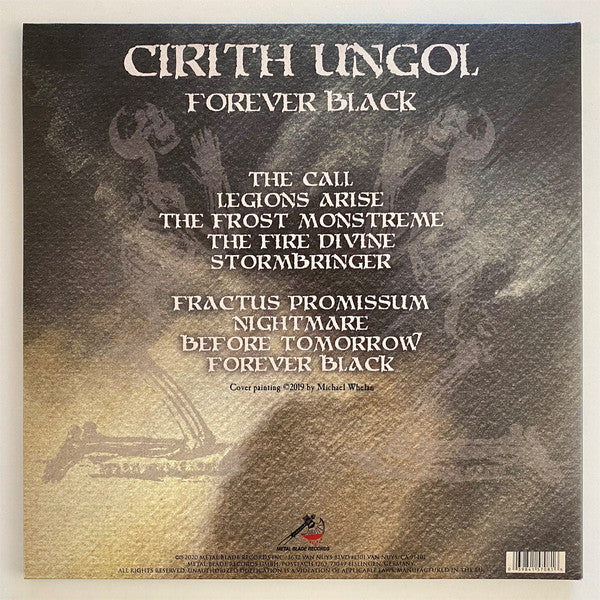 Cirith Ungol : Forever Black (LP, Album, 180)