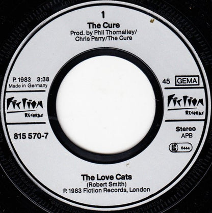 The Cure : The Love Cats (7", Single, Sil)