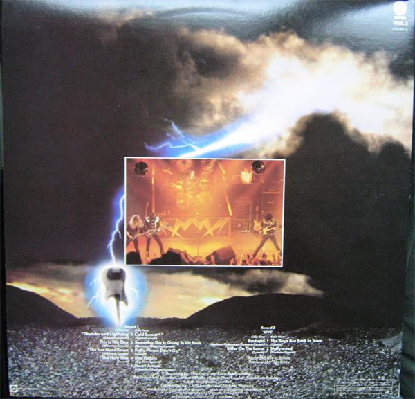 Thin Lizzy : Thunder And Lightning (LP, Album + 12" + Ltd, Gat)