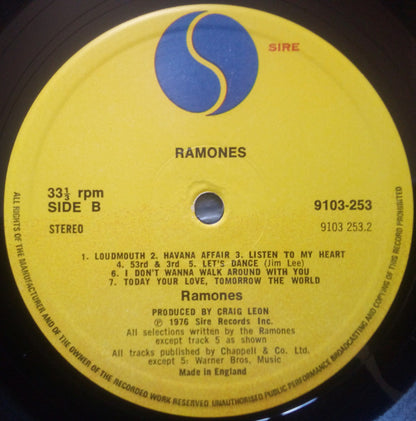 Ramones : Ramones (LP, Album)