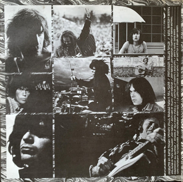Crosby, Stills, Nash & Young / Dallas Taylor & Greg Reeves : Déjà Vu (LP, Album, Fau)