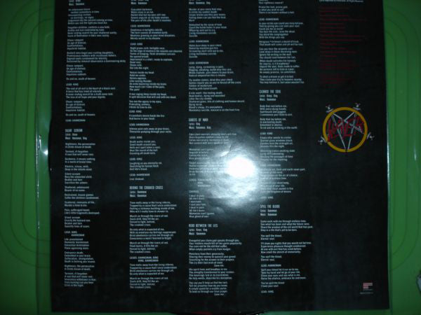 Slayer : South Of Heaven (LP, Album, Pic, RE)