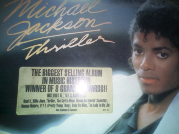 Michael Jackson : Thriller (LP, Album, RE)