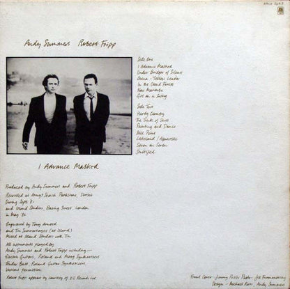 Andy Summers & Robert Fripp : I Advance Masked (LP, Album)