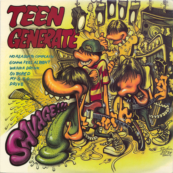 Teengenerate : Savage!!! (10")
