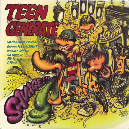 Teengenerate : Savage!!! (10")