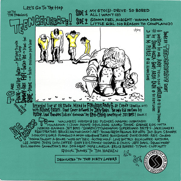 Teengenerate : Savage!!! (10")