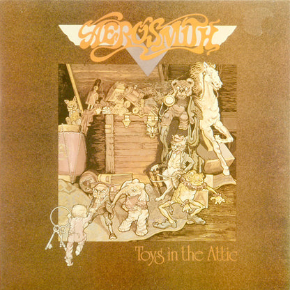 Aerosmith : Toys In The Attic (LP, Album, RE)