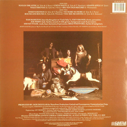 Aerosmith : Toys In The Attic (LP, Album, RE)
