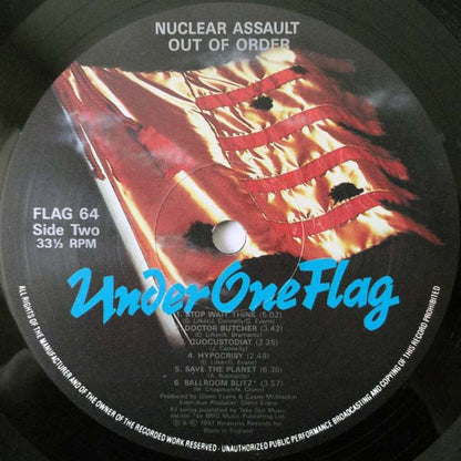 Nuclear Assault : Out Of Order (LP, Album)