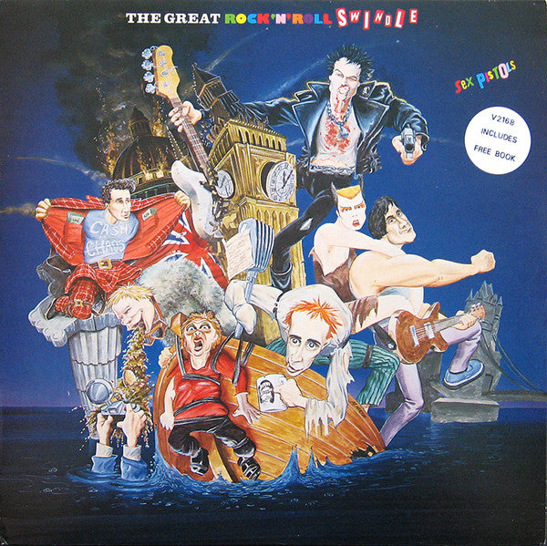 Sex Pistols : The Great Rock 'N' Roll Swindle (LP, Comp, Boo)