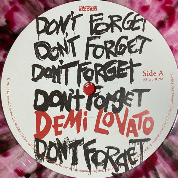 Demi Lovato : Don't Forget (LP, Album, Ltd, Cle)