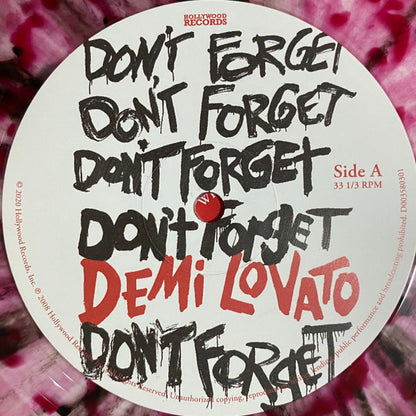 Demi Lovato : Don't Forget (LP, Album, Ltd, Cle)