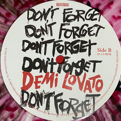 Demi Lovato : Don't Forget (LP, Album, Ltd, Cle)