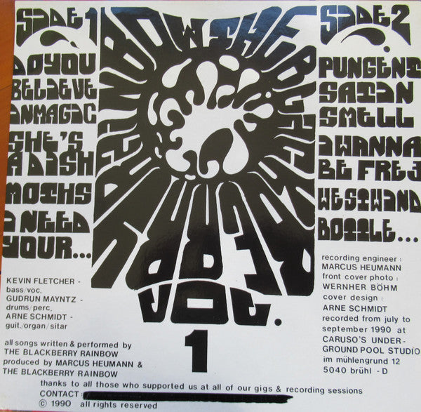 The Blackberry Rainbow : Vol. 1 (LP, Album, Ltd)