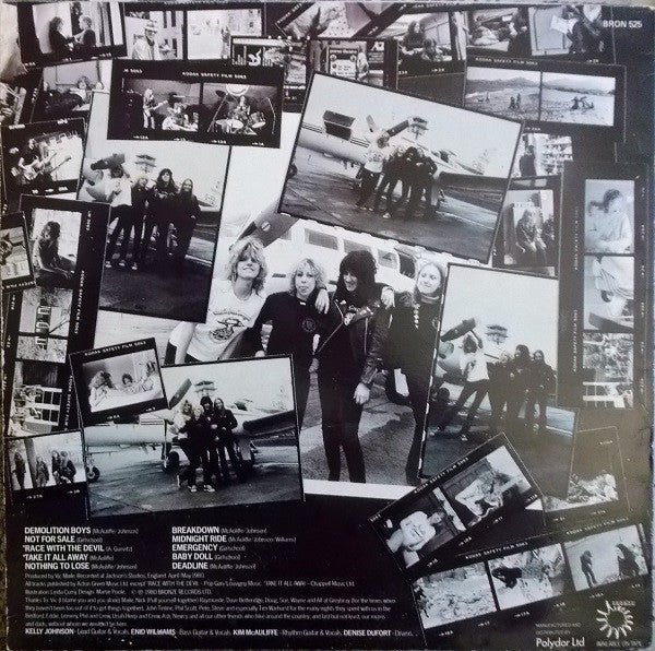 Girlschool : Demolition (LP, Album, RE)