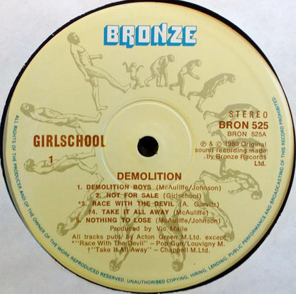 Girlschool : Demolition (LP, Album, RE)