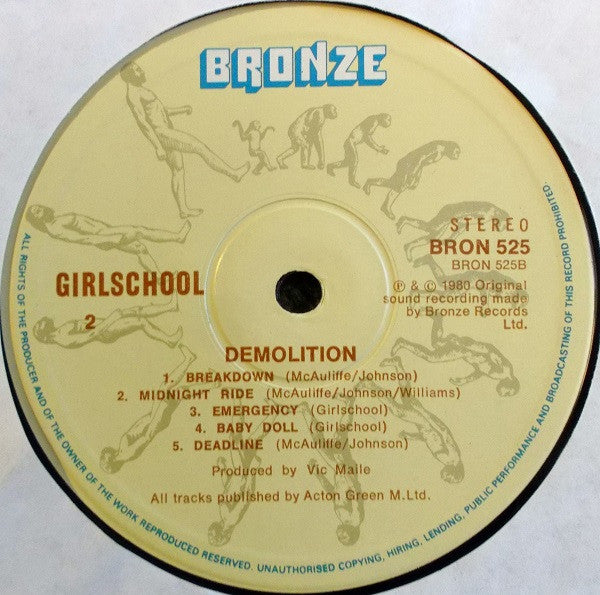 Girlschool : Demolition (LP, Album, RE)