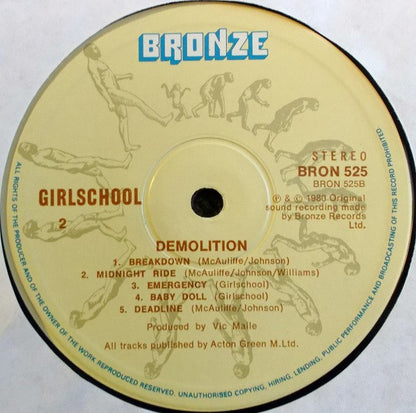 Girlschool : Demolition (LP, Album, RE)
