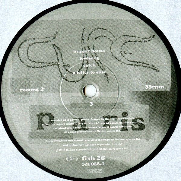 Cure* : Paris (2xLP, Album)