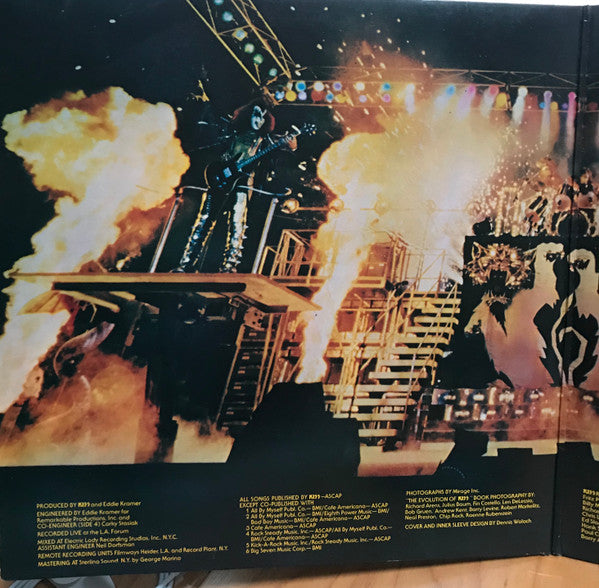 Kiss : Alive II (2xLP, Album, Dar)