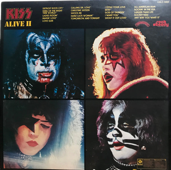 Kiss : Alive II (2xLP, Album, Dar)