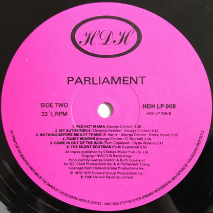 Parliament : Rhenium (LP, Album, Comp)