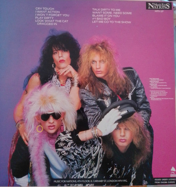 Poison - Look What The Cat Dragged In (LP, Album, No ) (Very Good