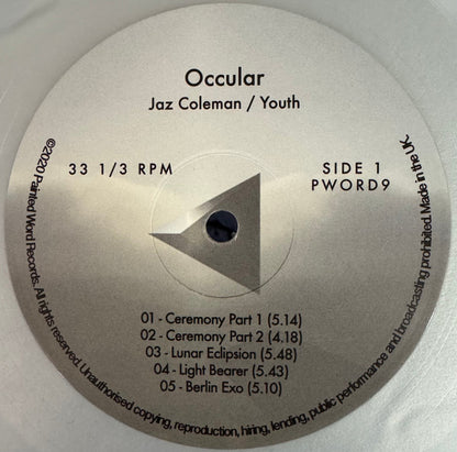 Jaz Coleman & Youth : Occular (LP, Album, Fro)