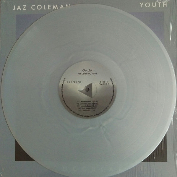 Jaz Coleman & Youth : Occular (LP, Album, Fro)