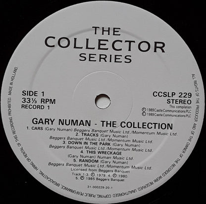 Gary Numan : The Collection (2xLP, Comp)