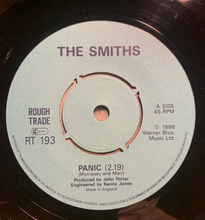 The Smiths : Panic (7", Single, MPO)