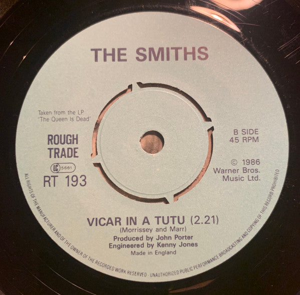The Smiths : Panic (7", Single, MPO)