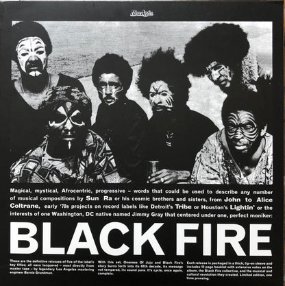 Various : Black Fire (5xLP, Comp, Ltd, RE)