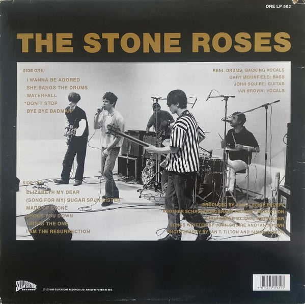 The Stone Roses : The Stone Roses (LP, Album, Cro)