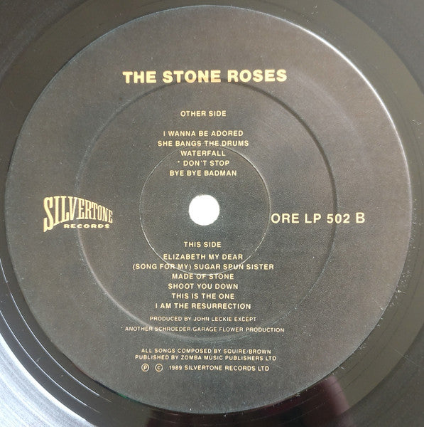 The Stone Roses : The Stone Roses (LP, Album, Cro)