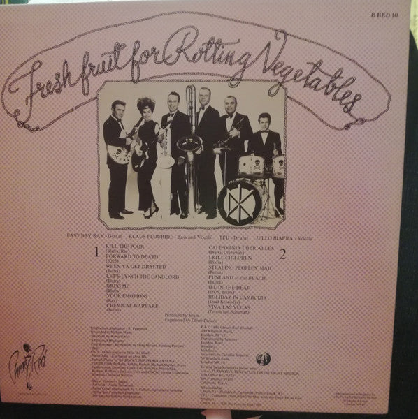 Dead Kennedys : Fresh Fruit For Rotting Vegetables (LP, Album)
