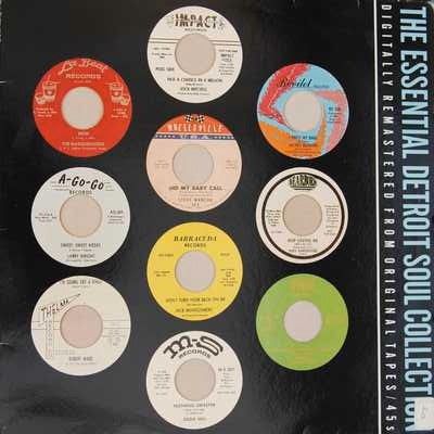 Various : The Essential Detroit Soul Collection (LP, Comp)