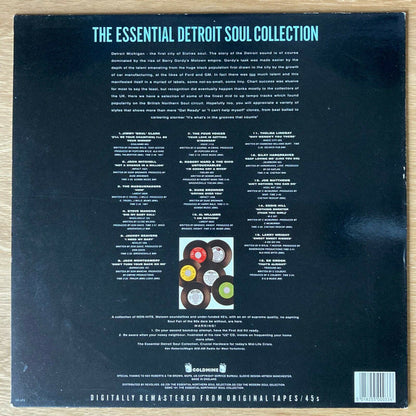 Various : The Essential Detroit Soul Collection (LP, Comp)