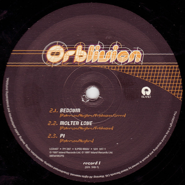 The Orb : Orblivion (2xLP, Album)