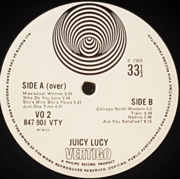 Juicy Lucy : Juicy Lucy (LP, Album, M/Print)