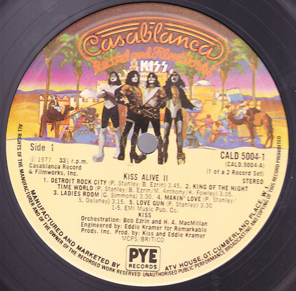 Kiss : Alive II (2xLP, Album)