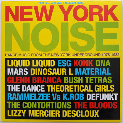 Various : New York Noise (Dance Music From The New York Underground 1978-1982) (2xLP, Comp)