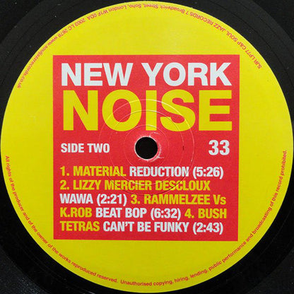Various : New York Noise (Dance Music From The New York Underground 1978-1982) (2xLP, Comp)