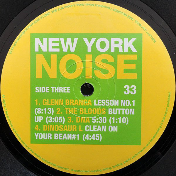 Various : New York Noise (Dance Music From The New York Underground 1978-1982) (2xLP, Comp)