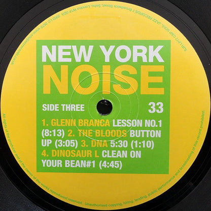 Various : New York Noise (Dance Music From The New York Underground 1978-1982) (2xLP, Comp)