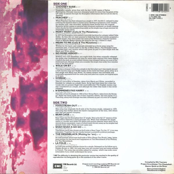 The Stranglers : Rarities (LP, Comp)