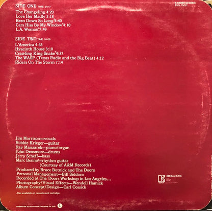 Doors* : L.A. Woman (LP, Album, RE, Ast)