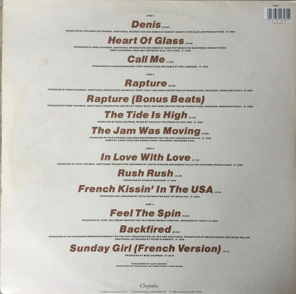 Debbie Harry* / Blondie : Once More Into The Bleach (2xLP, Comp)