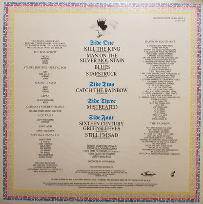 Rainbow : On Stage (2xLP, Album, RE, Gat)